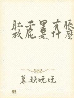 肚子里有胀气爱放屁是什么原因