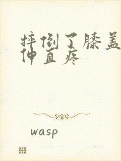 摔倒了膝盖弯曲伸直疼