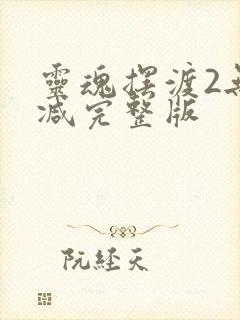 灵魂摆渡2无删减完整版封面