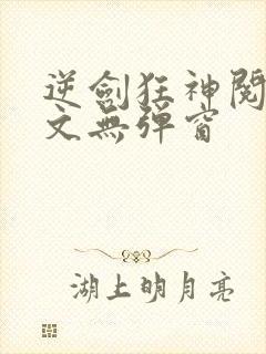 逆剑狂神阅读全文无弹窗封面