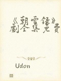 《朝雪录》电视剧全集免费观看封面