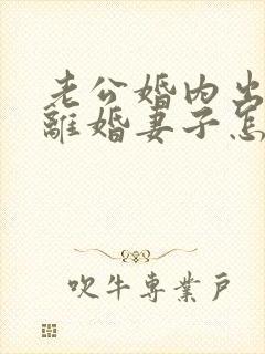 老公婚内出轨要离婚妻子怎么去挽回