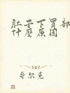 肚子下胃部疼痛什么原因