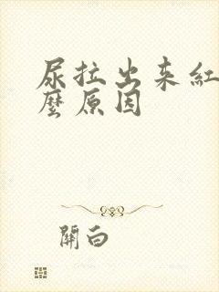 尿拉出来红色什么原因