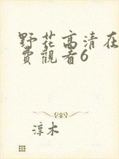 野花高清在线免费观看6