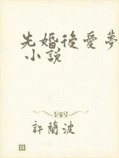 先婚后爱梦筱二 小说