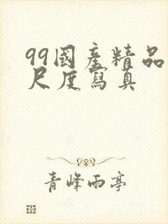 99国产精品大尺度写真