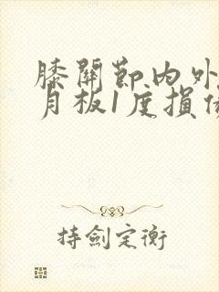 膝关节内外侧半月板1度损伤