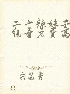 二十辣妹子在线观看免费高清电视剧