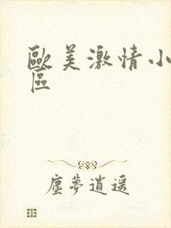 欧美激情小说一区