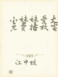 小妹妹爱大棒棒免费播放电视剧大全