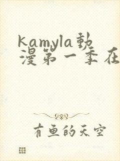 kamyla动漫第一季在线观看