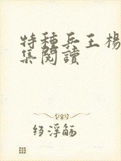 特种兵王杨洛全集阅读