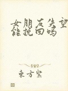 女朋友失望了还能挽回吗封面