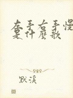 左手右手慢动作是什么歌