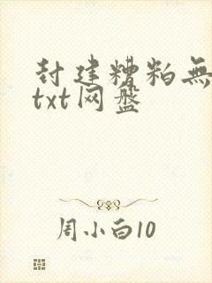 封建糟粕无删减txt网盘