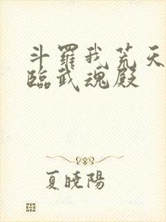 斗罗我荒天帝降临武魂殿