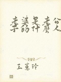 老婆是老公上辈子的什么人封面