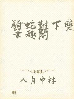 骑蛇难下双金银笔趣阁封面