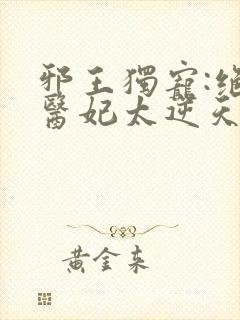 邪王独宠:绝色医妃太逆天免费观看