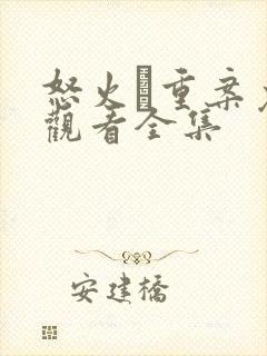 怒火·重案免费观看全集