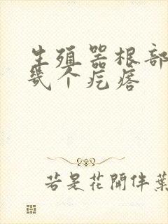 生殖器根部长了几个疙瘩