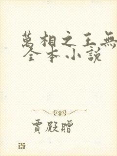 万相之王无弹窗 全本小说封面