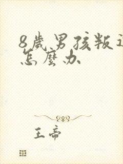 8岁男孩叛逆期怎么办