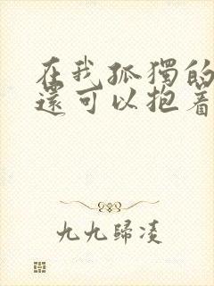 在我孤独的时候还可以抱着你歌名