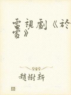 电视剧《于无声处》