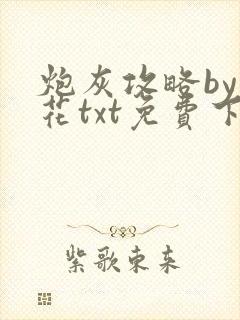 炮灰攻略by临花txt免费下载完结