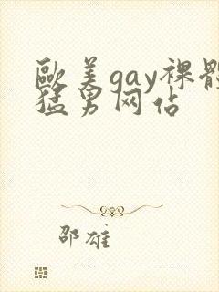 欧美gay裸体猛男网站