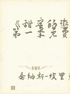 《甜蜜的惩罚》第一季免费观看全集