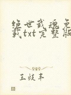 绝世武魂免费下载txt完整版