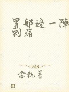 胃那边一阵一阵刺痛封面