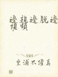 边亲边脱边摸小视频