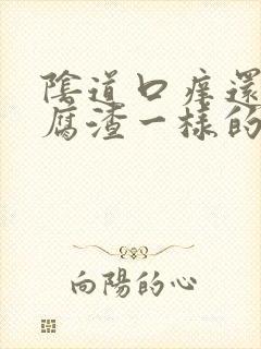 阴道口痒还有豆腐渣一样的东西