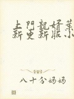 上门龙婿叶辰最新更新版小说