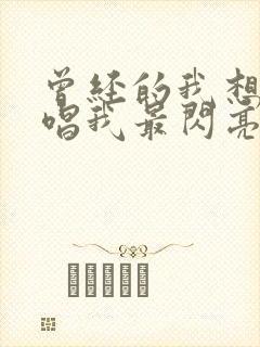 曾经的我想唱就唱我最闪亮是什么歌