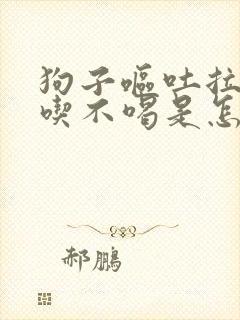 狗子呕吐拉稀不吃不喝是怎么回事