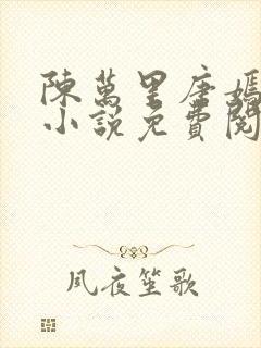 陈万里唐嫣然的小说免费阅读无弹窗封面