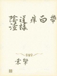 阴道痒白带豆腐渣样