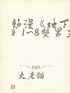 动漫《地下偶像》1~8双男主封面