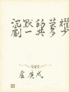 沉默的荣耀电视剧一共多少集