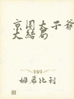 京圈太子爷短剧大结局