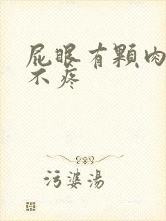 屁眼有颗肉球但不疼