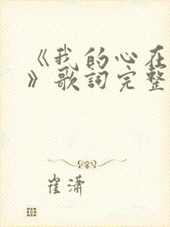 《我的心在等待》歌词完整版