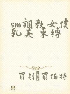 sm调教女仆 乳夹 束缚