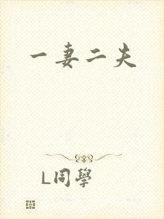 一妻二夫