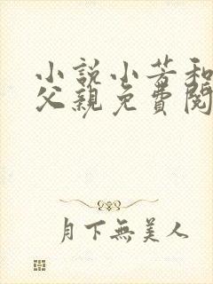 小说小芳和他的父亲免费阅读